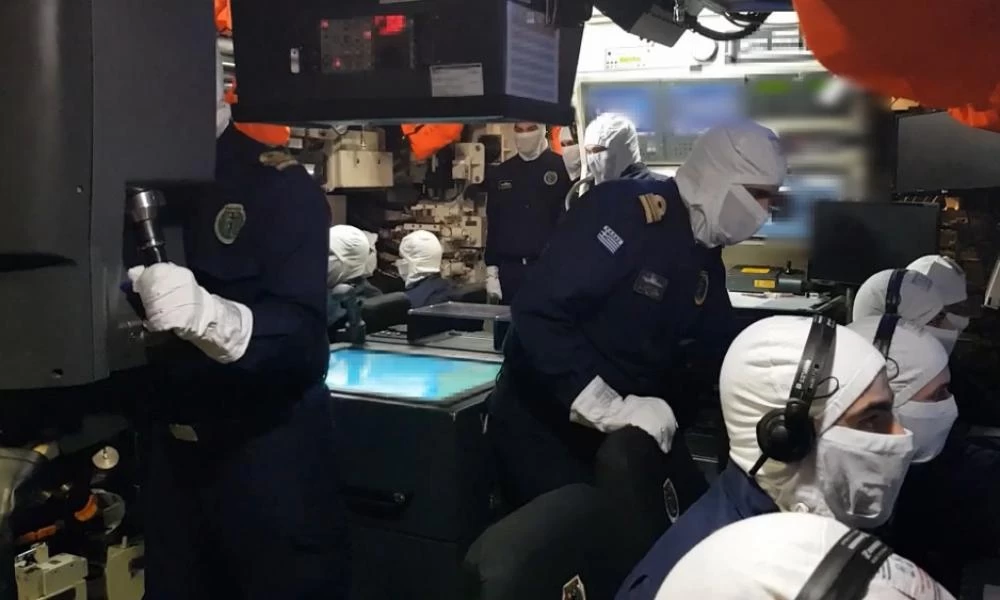 Επιτυχής βολή τορπίλης από το υποβρύχιο «ΚΑΤΣΩΝΗΣ»